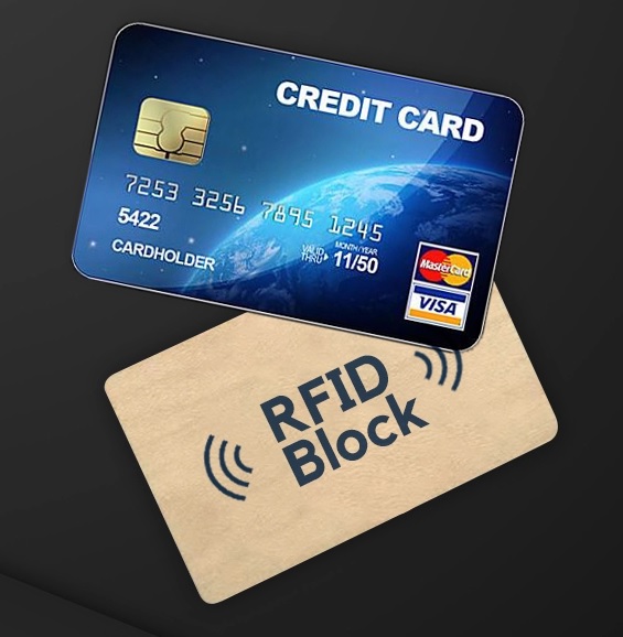 WallTrust Custodia Rigida RFID NFC Blocker Per Carte Di Credito | Set Da 6 | Protezione Dati Certificata TÜV